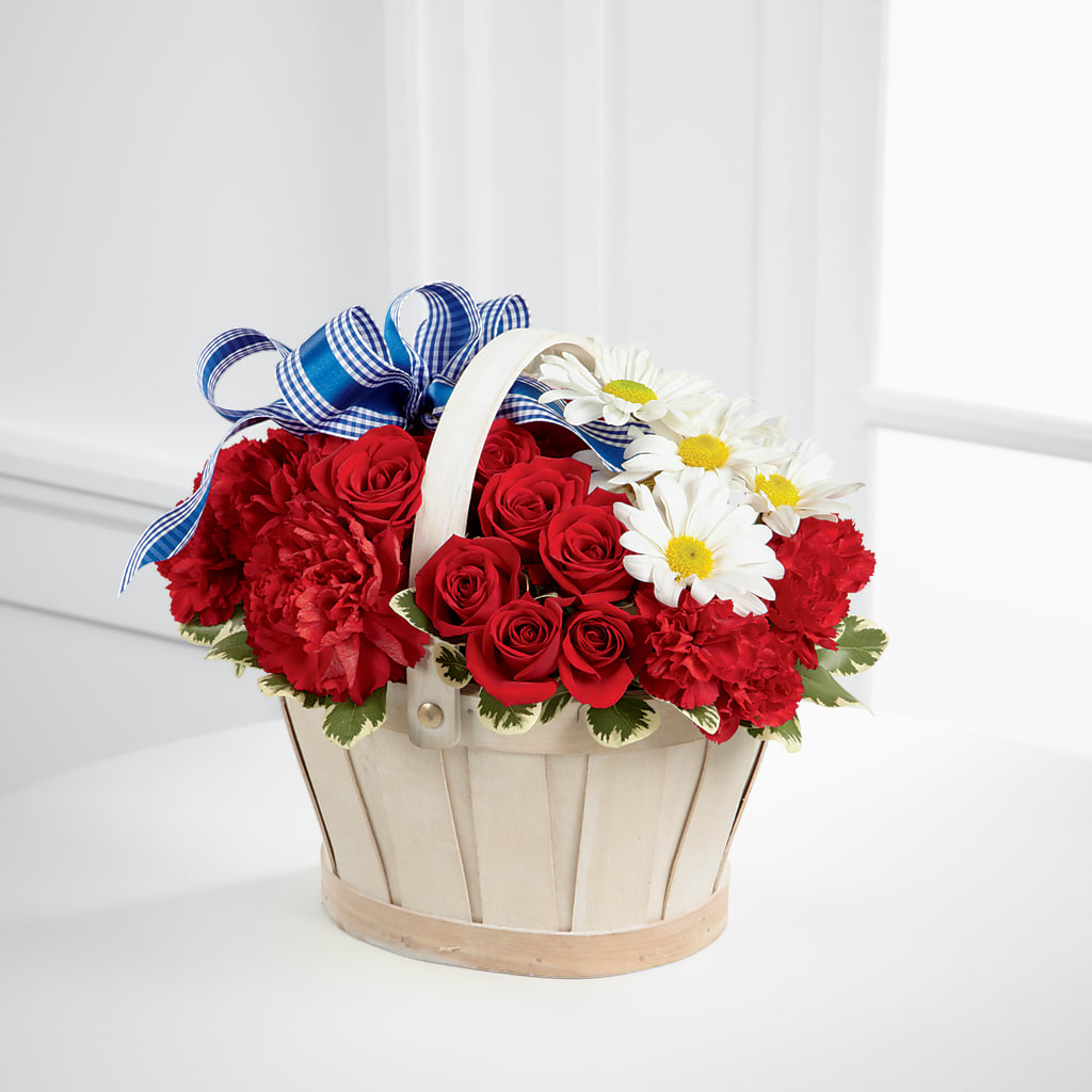 Justice Basket – HOMETOWN TREASURES FLORAL & GIFTS, Morris OK