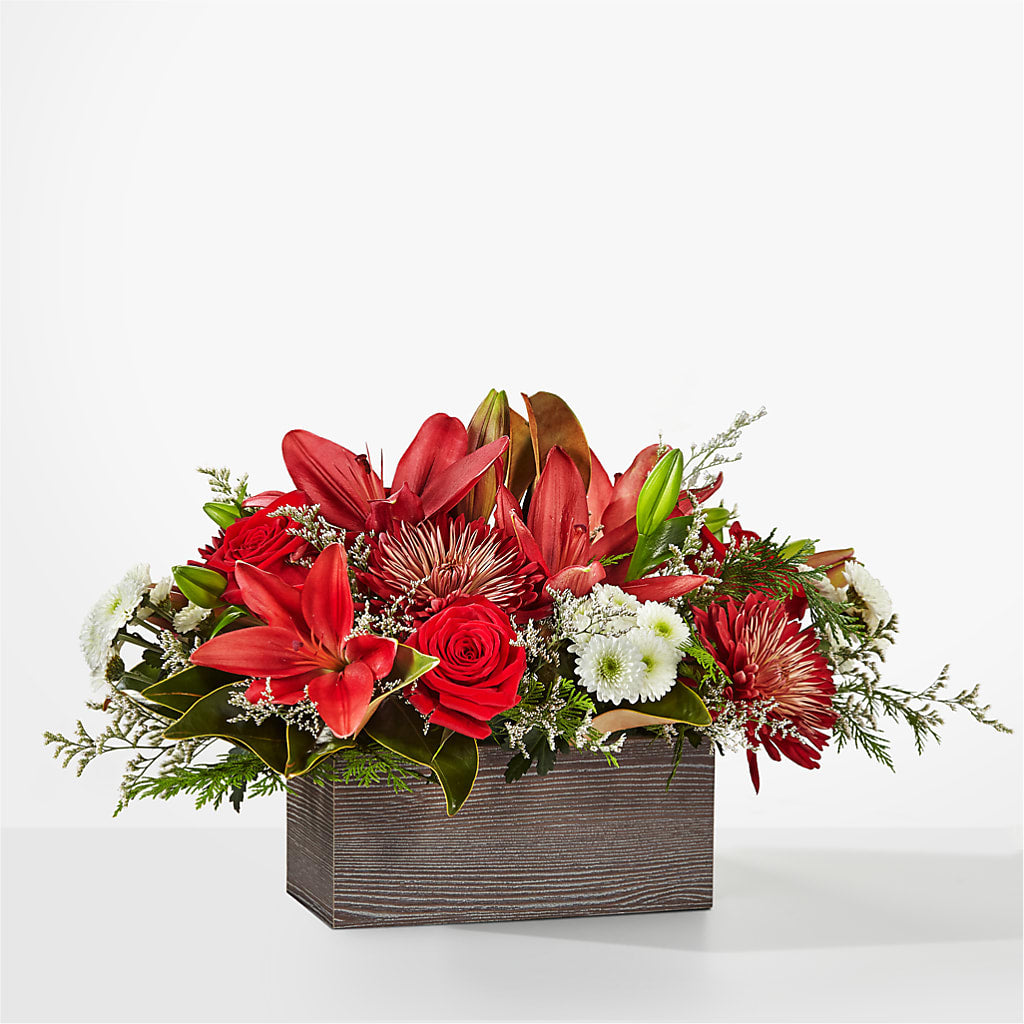 Christmas Break Bouquet – HOMETOWN TREASURES FLORAL & GIFTS, Morris OK