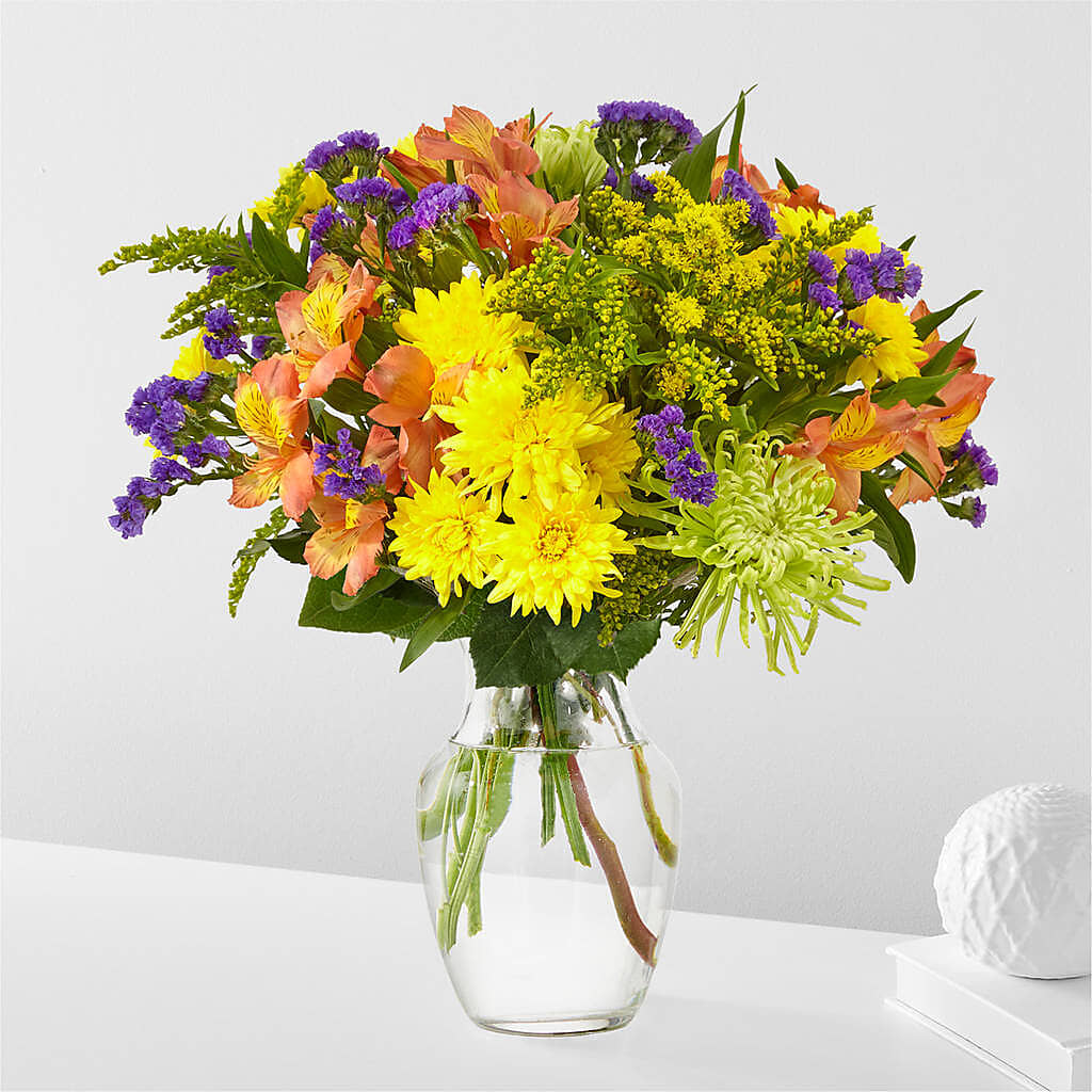 Marmalade Skies Bouquet – HOMETOWN TREASURES FLORAL & GIFTS, Morris OK