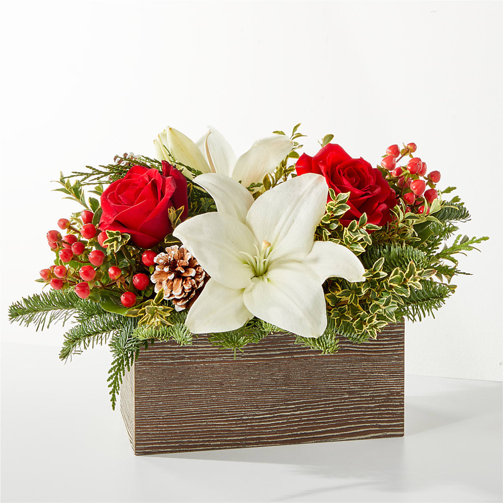 Snowy Wonderland Bouquet – HOMETOWN TREASURES FLORAL & GIFTS, Morris OK