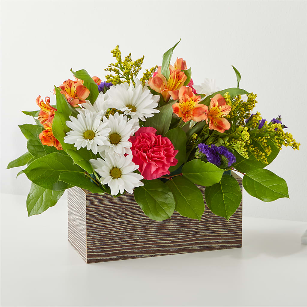 Oopsie Daisy Box Bouquet – HOMETOWN TREASURES FLORAL & GIFTS, Morris OK