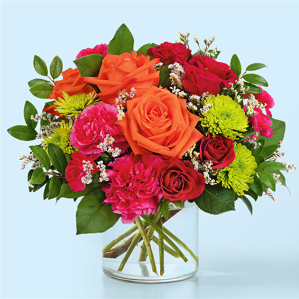 Colorful Carnival Bouquet – HOMETOWN TREASURES FLORAL & GIFTS, Morris OK