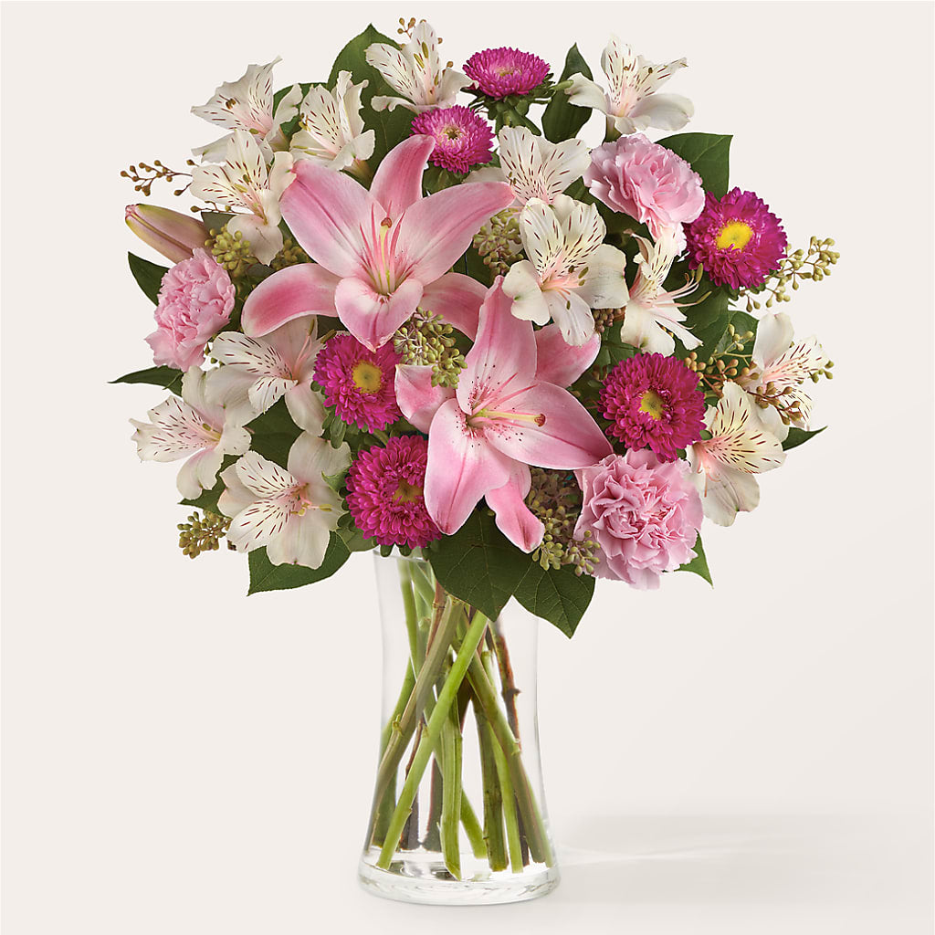 Feeling Fuchsia Bouquet – HOMETOWN TREASURES FLORAL & GIFTS, Morris OK