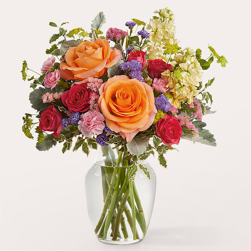 Tangerine Tango Bouquet – HOMETOWN TREASURES FLORAL & GIFTS, Morris OK