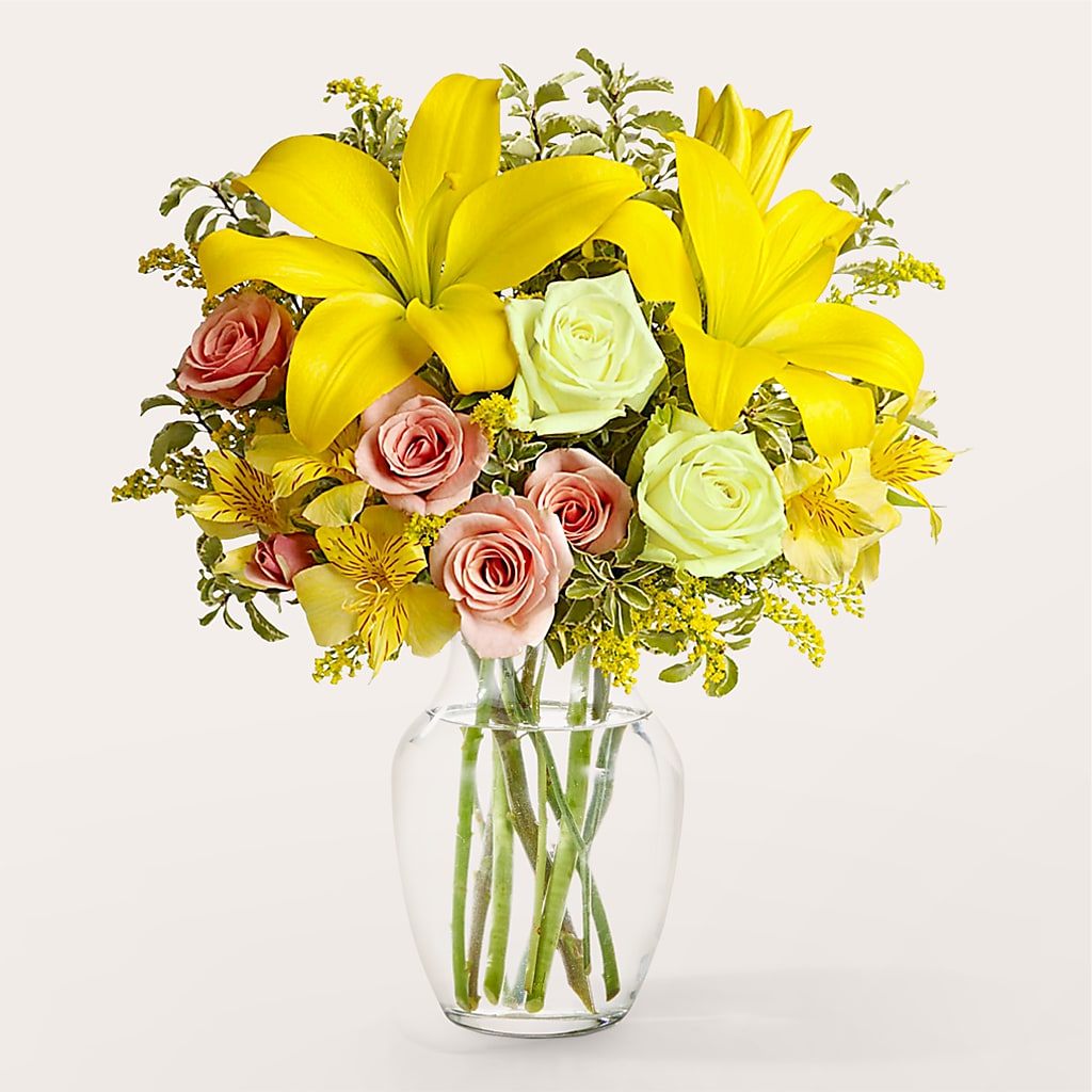 Sunburst Bouquet – HOMETOWN TREASURES FLORAL & GIFTS, Morris OK