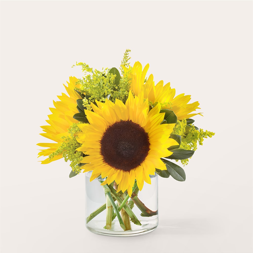 Beaming Sunflower Bouquet – HOMETOWN TREASURES FLORAL & GIFTS, Morris OK