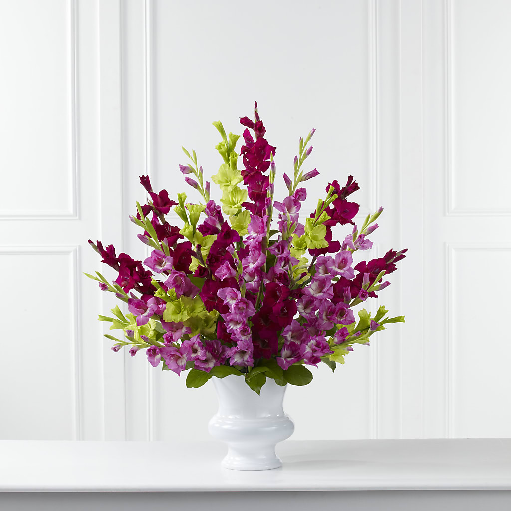 Solemn Offering Arrangement – HOMETOWN TREASURES FLORAL & GIFTS, Morris OK