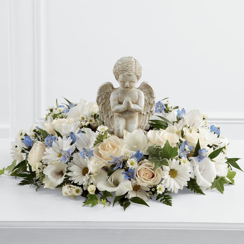 Little Angel Ring of Flowers – HOMETOWN TREASURES FLORAL & GIFTS, Morris OK