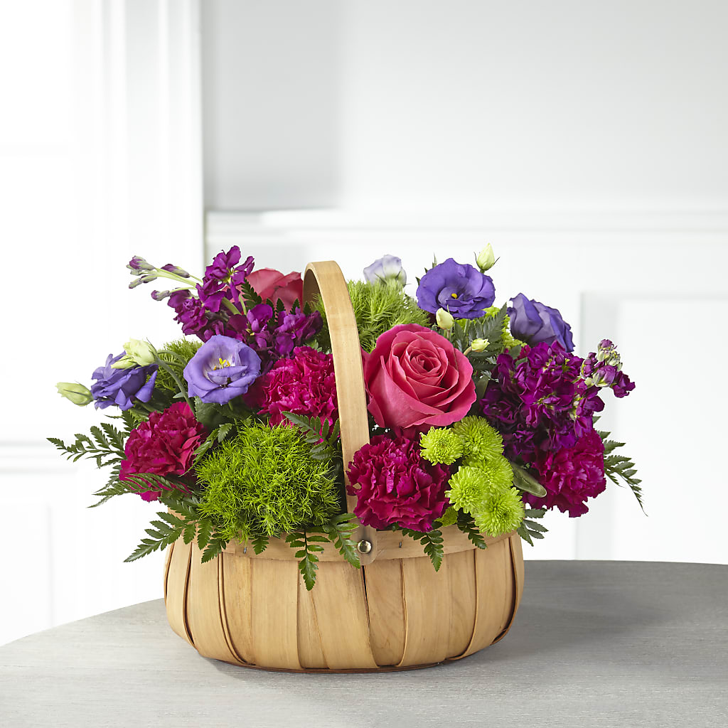 Serene Sanctuary Basket – HOMETOWN TREASURES FLORAL & GIFTS, Morris OK