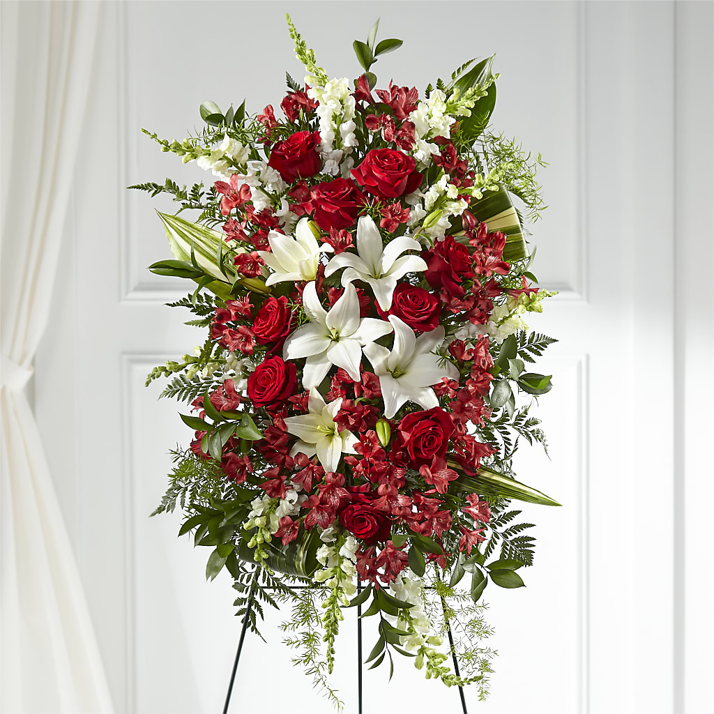 Everlasting Memory Standing Spray – HOMETOWN TREASURES FLORAL & GIFTS, Morris OK