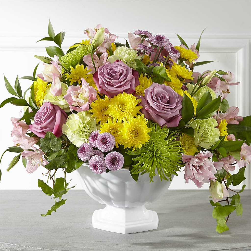 Healing Thoughts Arrangement – HOMETOWN TREASURES FLORAL & GIFTS, Morris OK