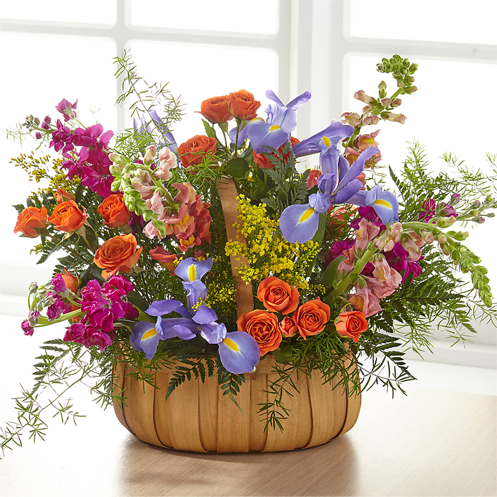 Garden of Life Basket – HOMETOWN TREASURES FLORAL & GIFTS, Morris OK