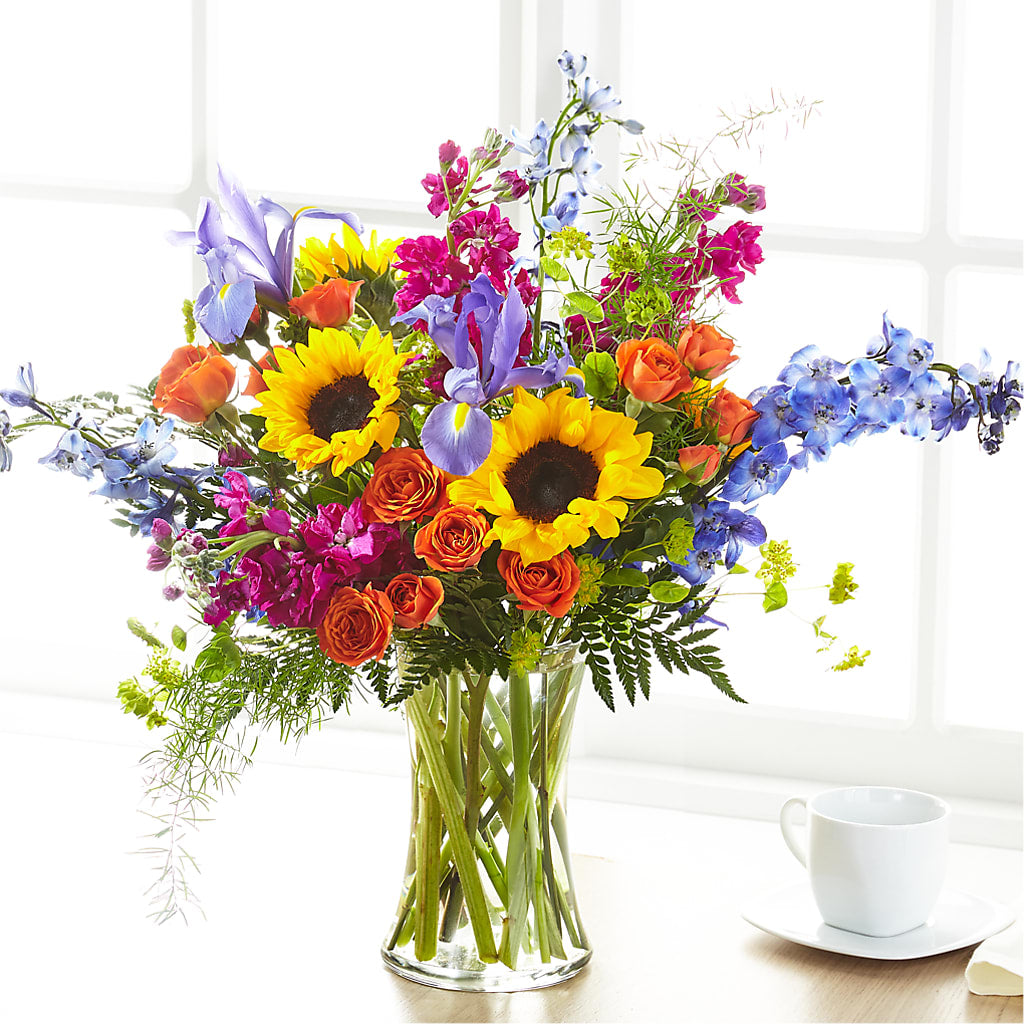 Rays of Life Bouquet – HOMETOWN TREASURES FLORAL & GIFTS, Morris OK