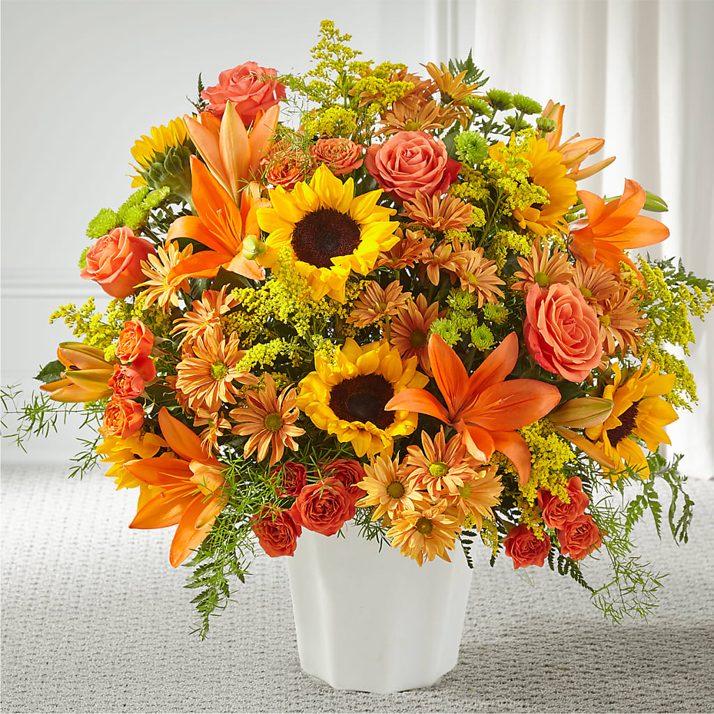 Harvest Thoughts Floor Basket – HOMETOWN TREASURES FLORAL & GIFTS, Morris OK