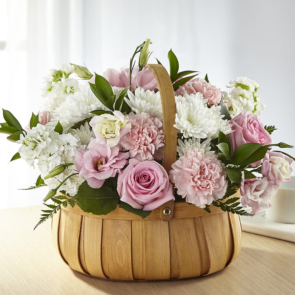 Always Graceful Basket – HOMETOWN TREASURES FLORAL & GIFTS, Morris OK
