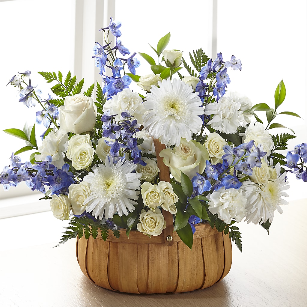 Harmony & Grace Basket – HOMETOWN TREASURES FLORAL & GIFTS, Morris OK