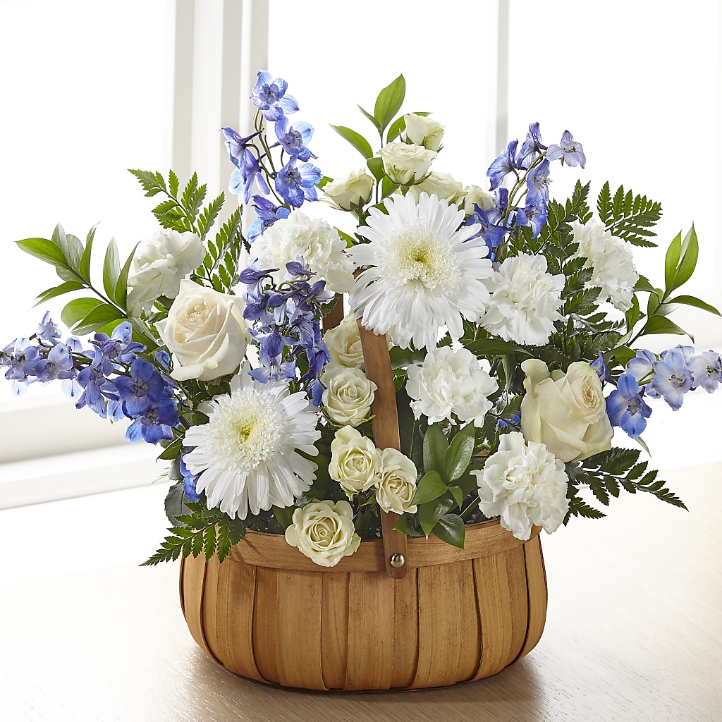 Harmony & Grace Basket – HOMETOWN TREASURES FLORAL & GIFTS, Morris OK