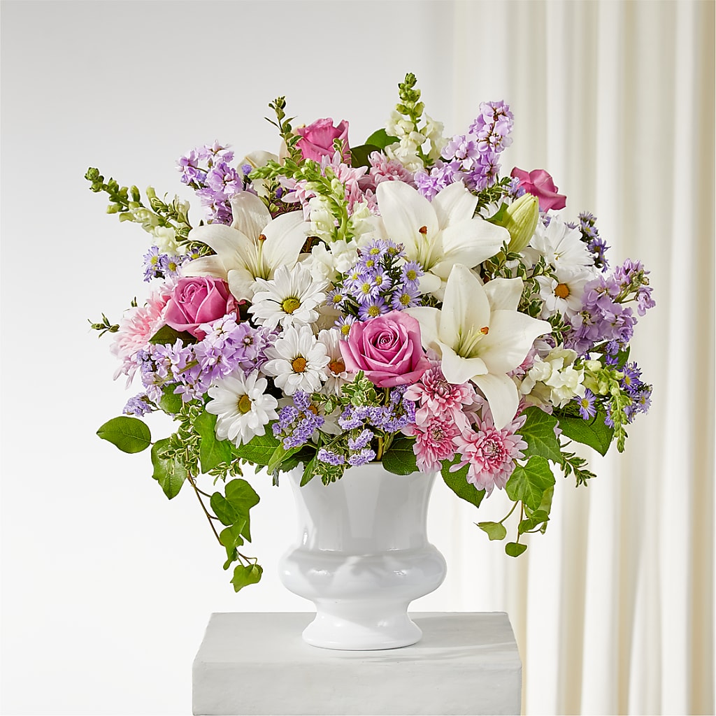 Remarkable Life Urn Arrangement – HOMETOWN TREASURES FLORAL & GIFTS, Morris OK