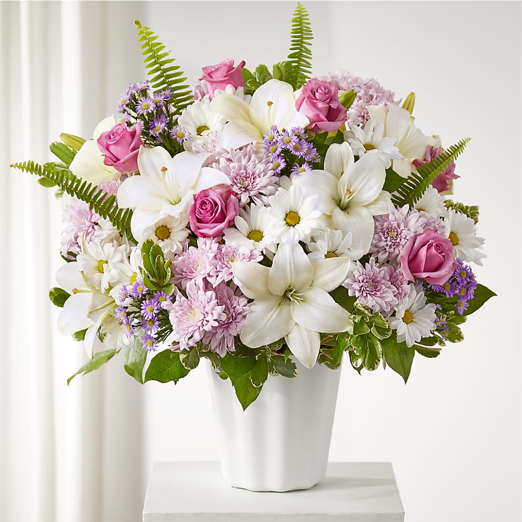 Warmest Thoughts Tabletop Basket – HOMETOWN TREASURES FLORAL & GIFTS, Morris OK