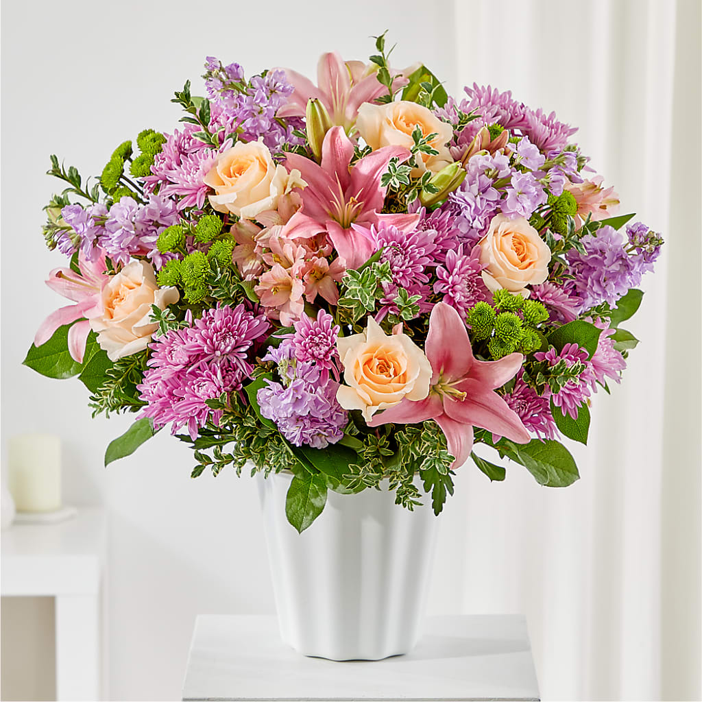 Supportive Embrace Tabletop Basket – HOMETOWN TREASURES FLORAL & GIFTS, Morris OK