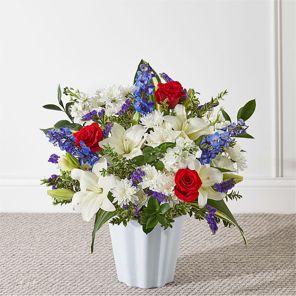 Consoled Floor Basket – HOMETOWN TREASURES FLORAL & GIFTS, Morris OK