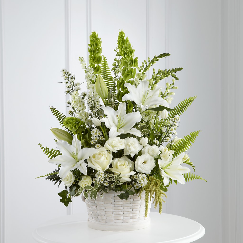 In Our Thoughts Arrangement – HOMETOWN TREASURES FLORAL & GIFTS, Morris OK