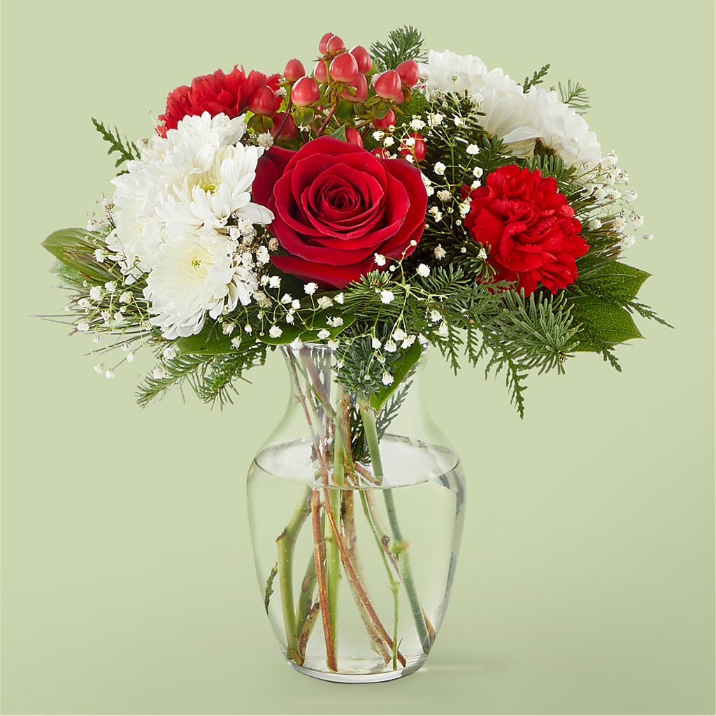 Chance of Flurries Bouquet – HOMETOWN TREASURES FLORAL & GIFTS, Morris OK