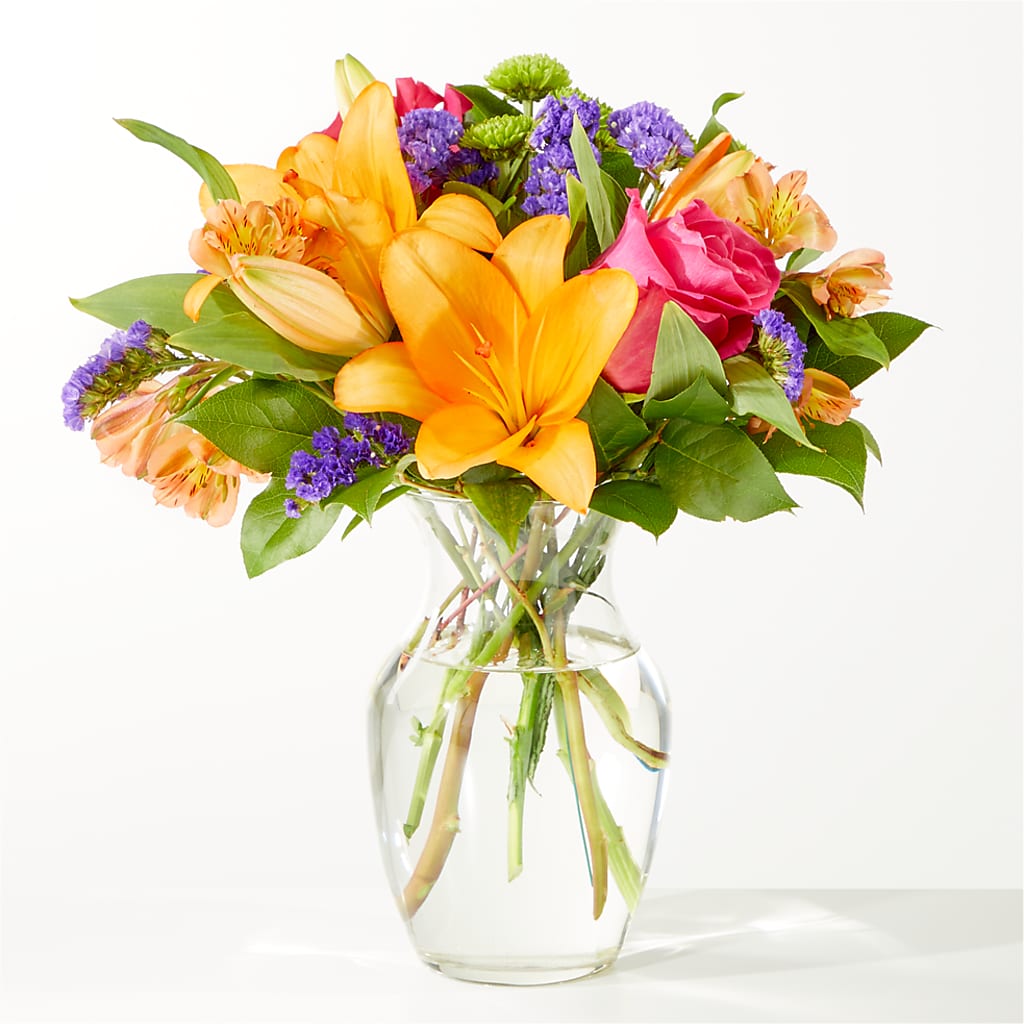 Joyful Bouquet – HOMETOWN TREASURES FLORAL & GIFTS, Morris OK