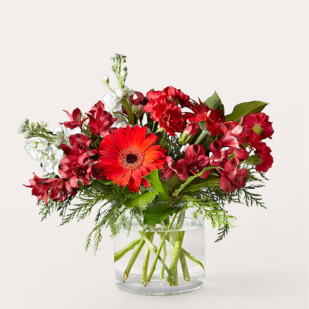 Holidaisy Bouquet – HOMETOWN TREASURES FLORAL & GIFTS, Morris OK