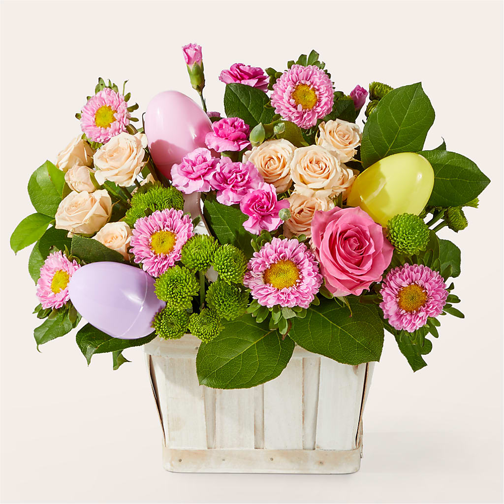 Get Eggcited Basket – HOMETOWN TREASURES FLORAL & GIFTS, Morris OK