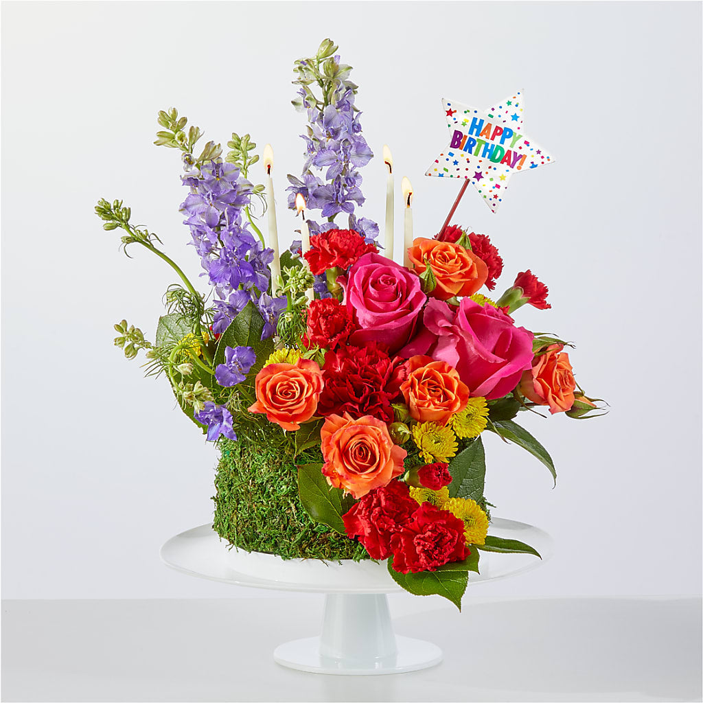 Best Year Yet Floral Cake – HOMETOWN TREASURES FLORAL & GIFTS, Morris OK
