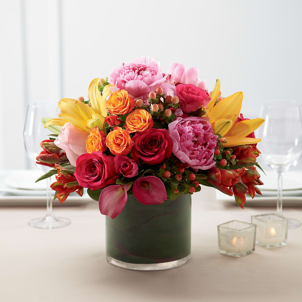 Color Mix Arrangement – HOMETOWN TREASURES FLORAL & GIFTS, Morris OK