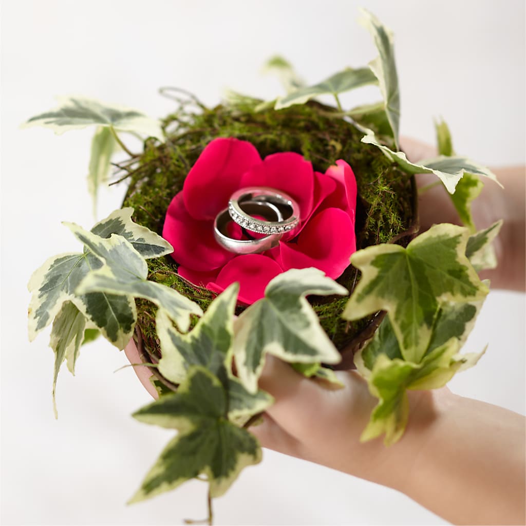 Lila Rose Ring Nest – HOMETOWN TREASURES FLORAL & GIFTS, Morris OK