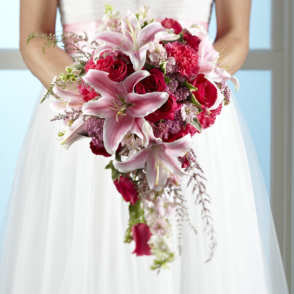 Lily & Rose Bouquet – HOMETOWN TREASURES FLORAL & GIFTS, Morris OK