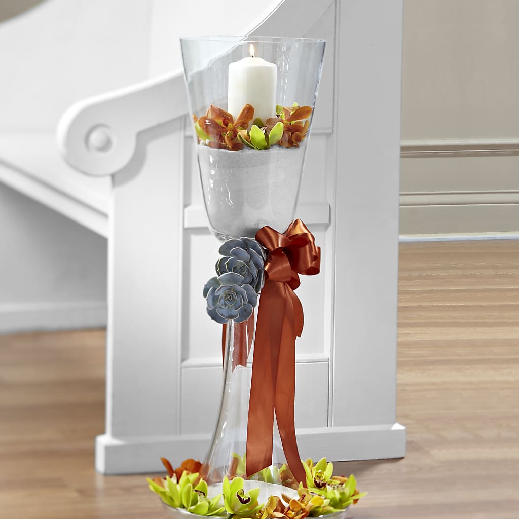 Matrimony Pew Decor – HOMETOWN TREASURES FLORAL & GIFTS, Morris OK