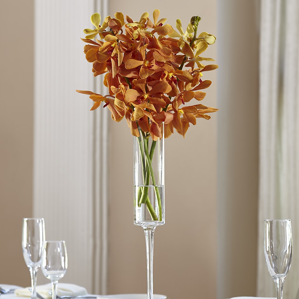 Orange Mokara Bouquet – HOMETOWN TREASURES FLORAL & GIFTS, Morris OK