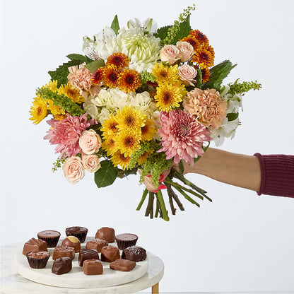 Fall Celebration Bouquet – HOMETOWN TREASURES FLORAL & GIFTS, Morris OK