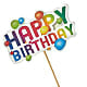 Happy Birthday Pick – HOMETOWN TREASURES FLORAL & GIFTS, Morris OK