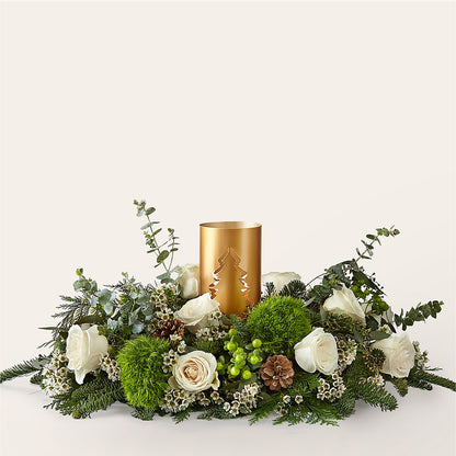 Chestnuts Roasting Centerpiece – HOMETOWN TREASURES FLORAL & GIFTS, Morris OK