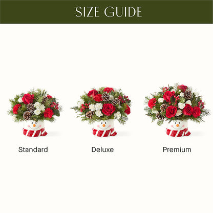 Jolly Snowman Bouquet – HOMETOWN TREASURES FLORAL & GIFTS, Morris OK