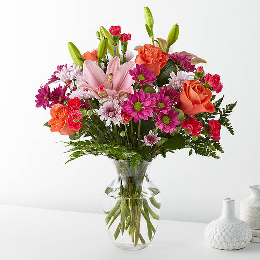 Light of My Life Bouquet – HOMETOWN TREASURES FLORAL & GIFTS, Morris OK