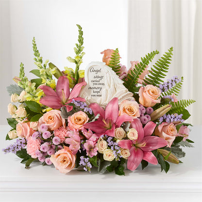 Gentle Light Arrangement – HOMETOWN TREASURES FLORAL & GIFTS, Morris OK