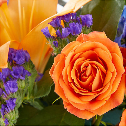 Radiant Citrus Box Bouquet – HOMETOWN TREASURES FLORAL & GIFTS, Morris OK