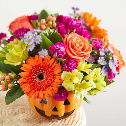 Tricks & Treats Pumpkin – HOMETOWN TREASURES FLORAL & GIFTS, Morris OK