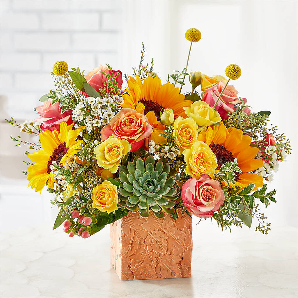 Sunflower Season Bouquet – HOMETOWN TREASURES FLORAL & GIFTS, Morris OK