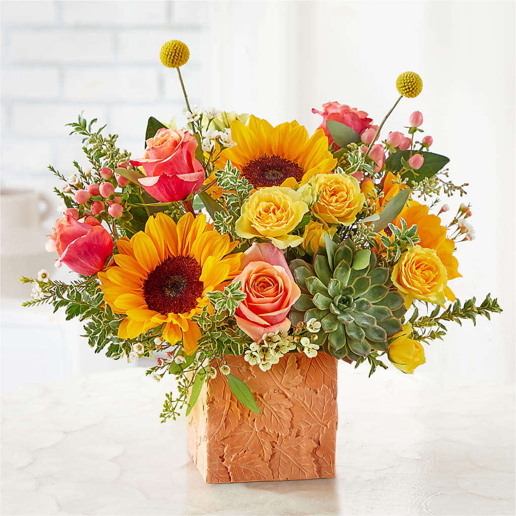 Sunflower Season Bouquet – HOMETOWN TREASURES FLORAL & GIFTS, Morris OK