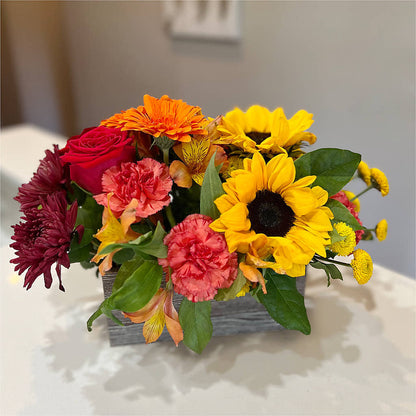 Autumn Orchard Bouquet – HOMETOWN TREASURES FLORAL & GIFTS, Morris OK
