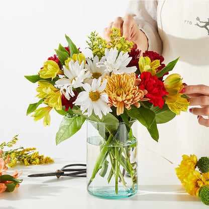 Fall Delight – A Florist Original – HOMETOWN TREASURES FLORAL & GIFTS, Morris OK