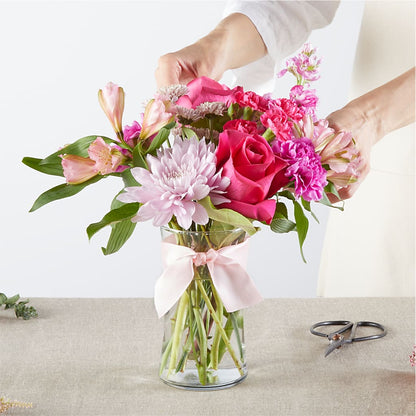 Pink Ribbon - A Florist Original – HOMETOWN TREASURES FLORAL & GIFTS, Morris OK