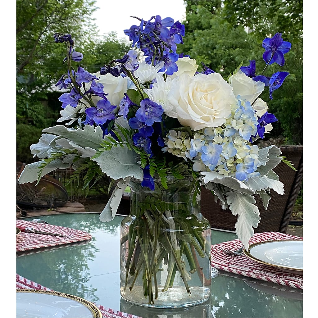 Clear Skies Bouquet – HOMETOWN TREASURES FLORAL & GIFTS, Morris OK